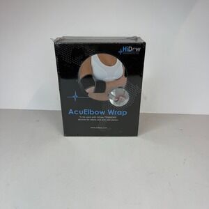 HiDow AcuElbow Wrap TENS EMS Device Accessory Black Conductive Electrode Wrap